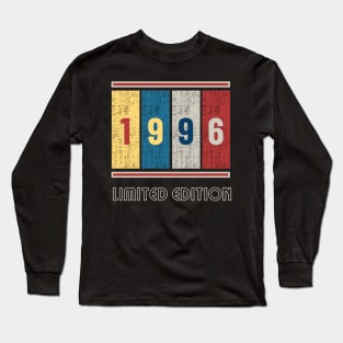 Born in 1996 Vintage Design Long Sleeve T-Shirt